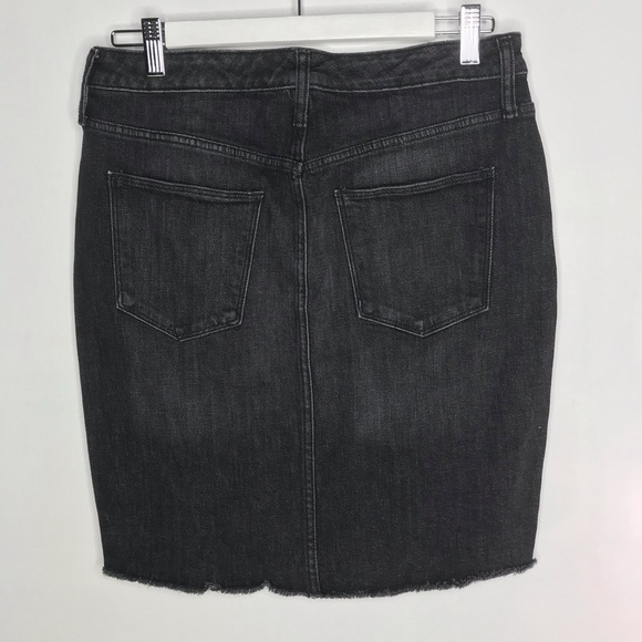 NWT Slate black denim skirt sz 8 - Picture 6 of 7
